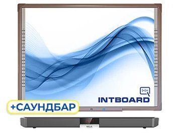 Інтерактивна дошка INTBOARD UT-TBI82X-TS (з розумним лотком) + саундбар NEOR SR100 Plus UT-TBI82X-TS фото