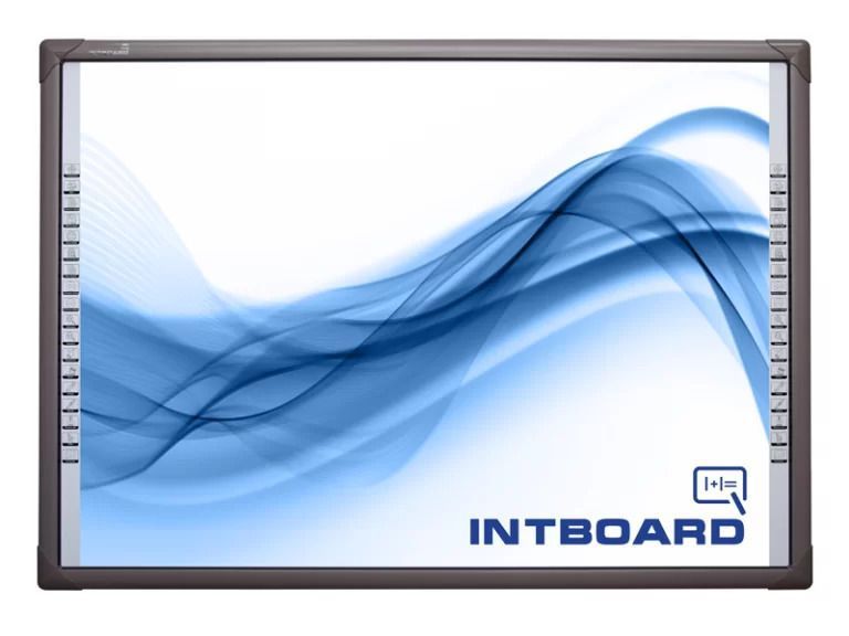 Комплект для НУШ: інтерактивна дошка INTBOARD UT-TBI82S + короткофокусний проєктор + акустична система + доставка та монтаж 13082026 фото